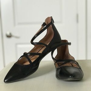 Christian Sirjano ballet zip flats